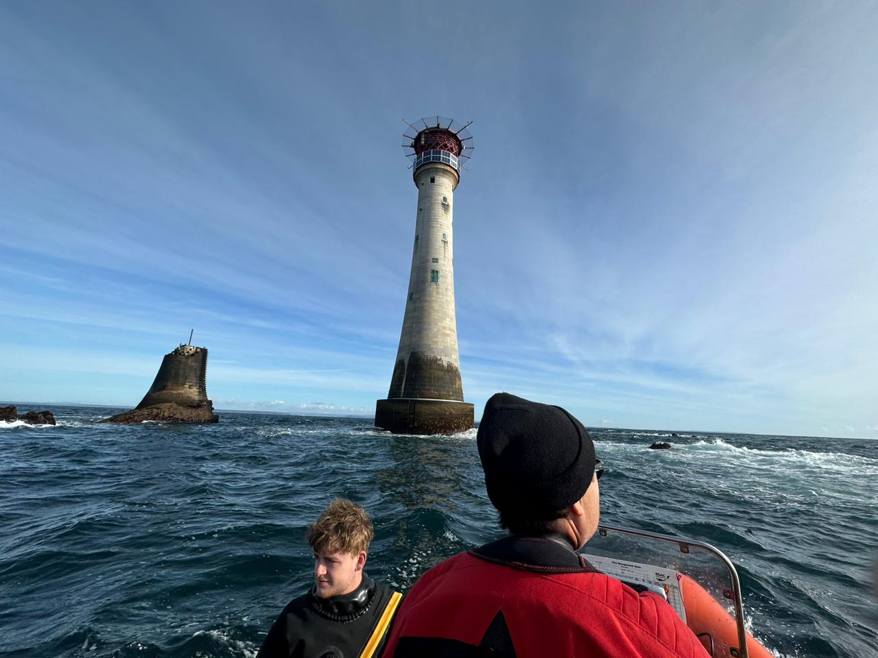 Eddystone Lighthouse, former home to the famous lead-eating Henry Hall